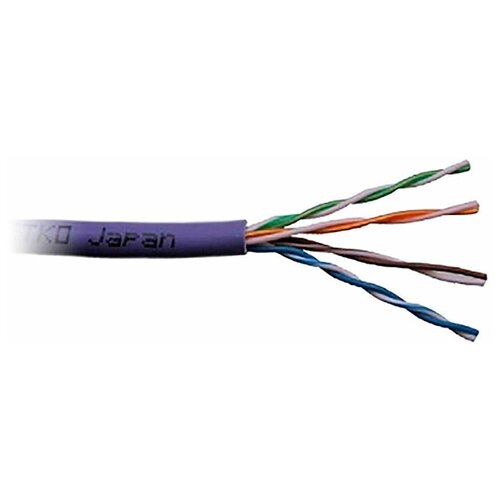 Витая пара LC UTP кат.5e 4 пары CU 305м фиолетовый (LC UTP-5782.05E.9B)