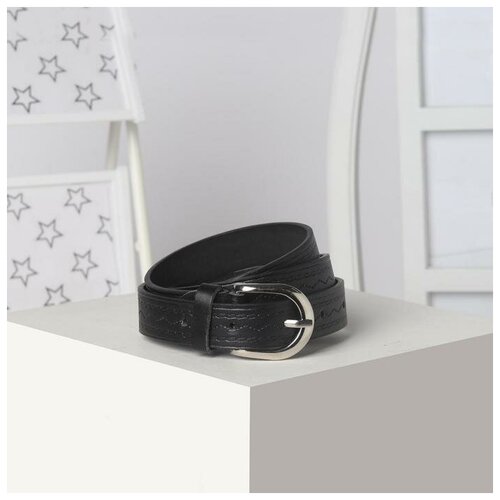 фото Ремень , размер 90, черный dreammart