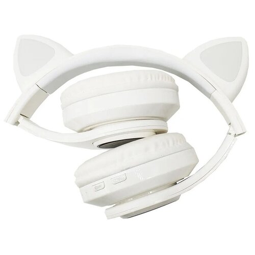 Беспроводные детские наушники с ушками Catsy белые 59500₽