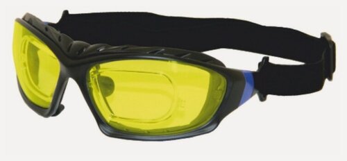 Изображение товара Очки защитные закрытые, прямая вентиляция, жёлтые ARCTIC north