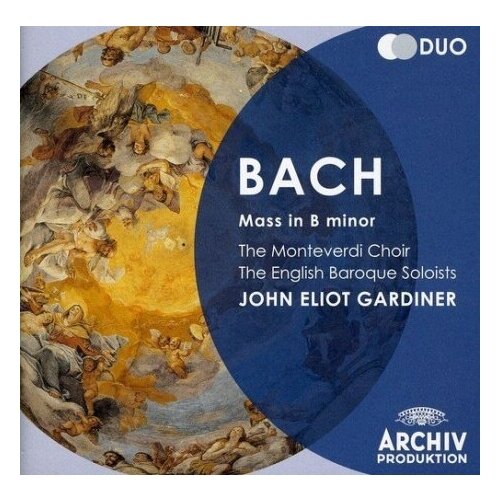 Компакт-диски, Deutsche Grammophon, JOHN ELIOT GARDINER - Bach: Mass In B Minor (2CD) audio cd john eliot gardiner complete deutsche grammophon