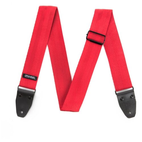 Ремень гитарный Dunlop Deluxe Seatbelt Red DST7001RD