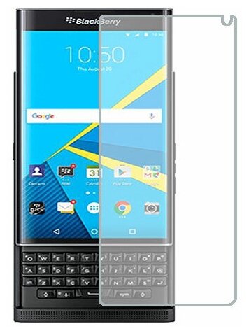 BlackBerry Priv защитный экран Гидрогель Прозрачный (Силикон) 1 штука