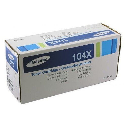 Картридж Samsung MLT-D104X, черный фотобарабан easyprint для samsung xerox ml 1630 ml 1660 ml 1665 ml 1860 ml 1865 ml 1865w scx 3200 scx 3205 scx 4500 scx 4501 opc s1660