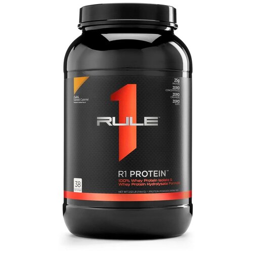 Протеин Rule 1 Protein, 1080 гр., соленая карамель