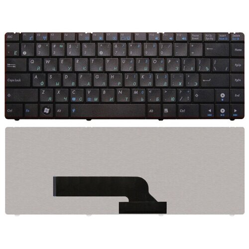 Клавиатура для ноутбука ASUS X8AC черная 1300₽