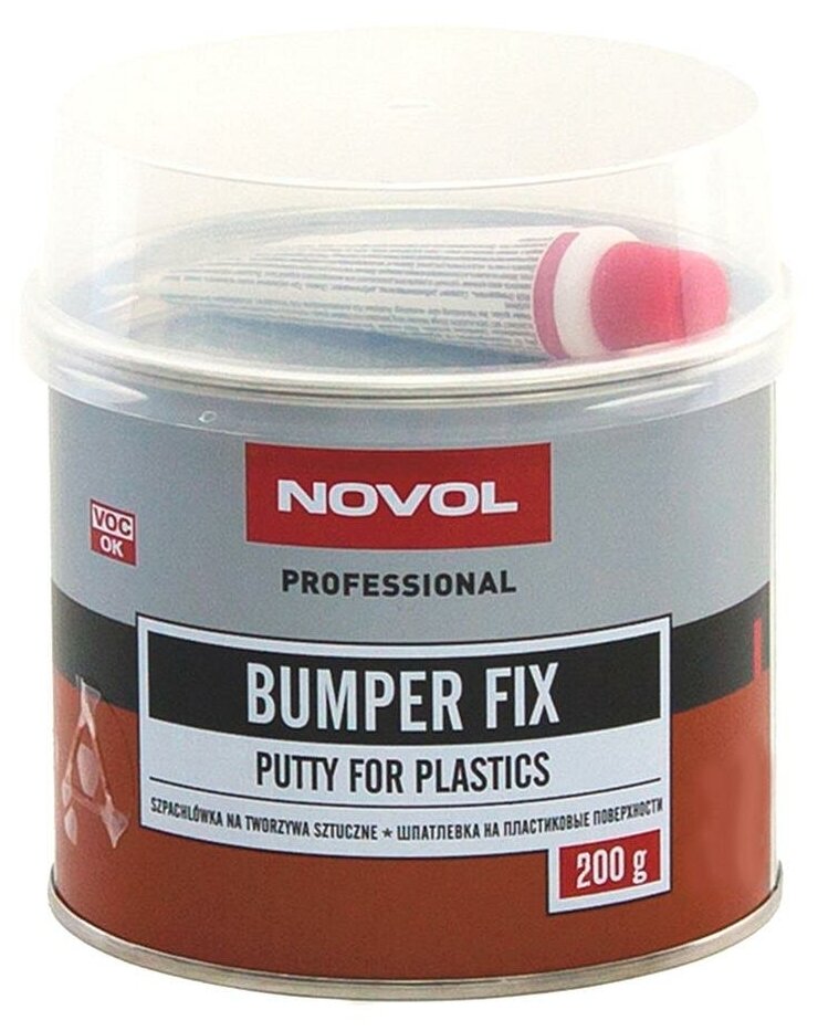 NOVOL Bumper Fix Шпатлевка по пластику 0,2 кг.