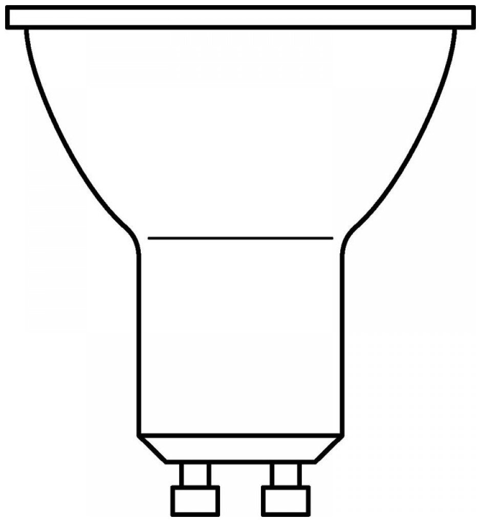 Лампа светодиодная OSRAM LED Value PAR16, 800лм, 10Вт, 3000К (теплый белый свет). Цоколь GU10, колба PAR16, софит - фотография № 3