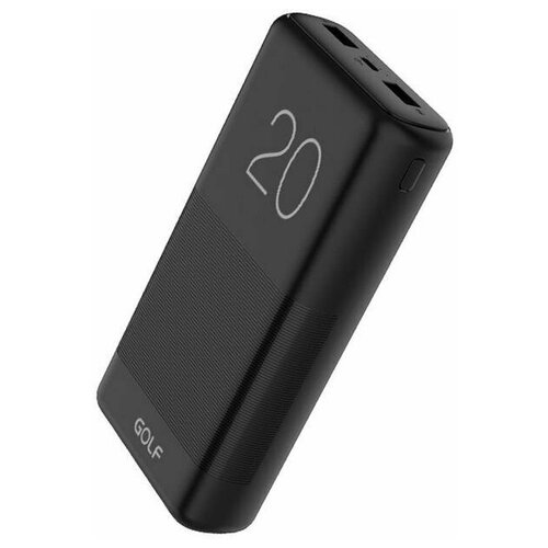 Внешний аккумулятор Golf G81 Black 20000 Mah