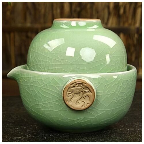 Гайвань с пиалой колотый лед 