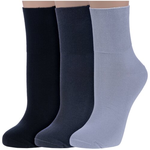 Женские носки RuSocks средние, размер 23-25, мультиколор