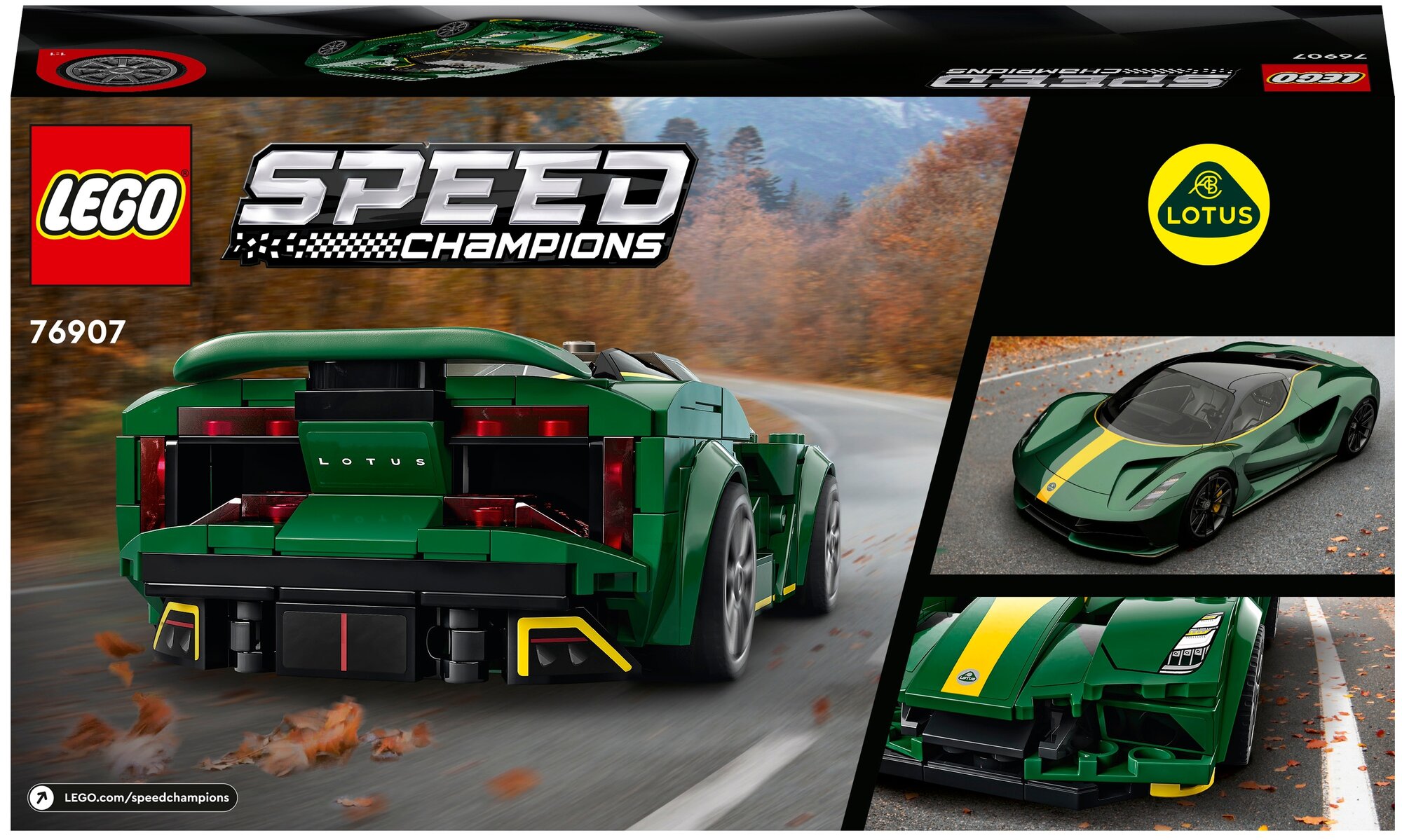 Конструктор LEGO Speed Champions 76907 "Lotus Evija" - фото №3
