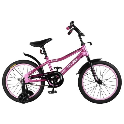 фото Детский велосипед 18" city-ride spark , рама сталь , 18"