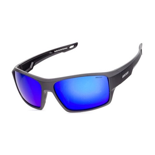 Солнцезащитные очки BRENDA мод. G075-3 mblack/blue revo