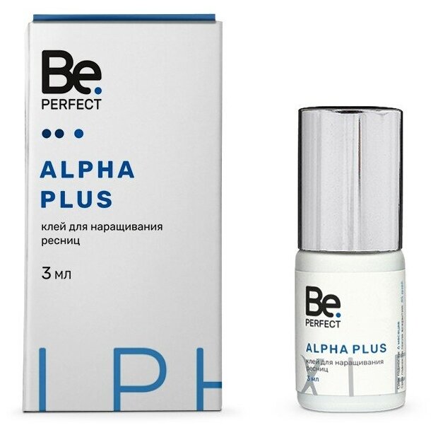 фото Клей для наращивания ресниц Be Perfect Alpha Plus 3 мл