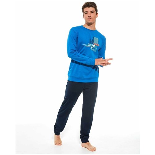 999/44 Пижама для подростка Cornette Step up - размер: XS/164, цвет: Голубой