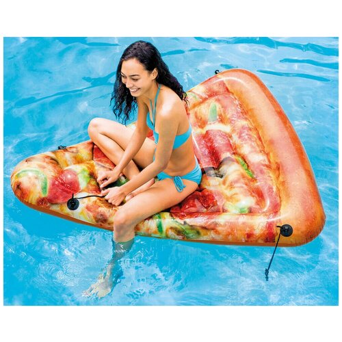 фото Надувной матрас - плот ломтик пиццы pizza slice 175х145 см intex
