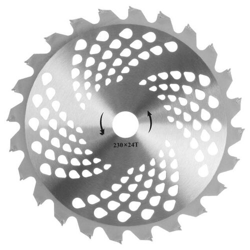 Нож для триммера тундра 230 х 254 мм 24 зуба 539₽