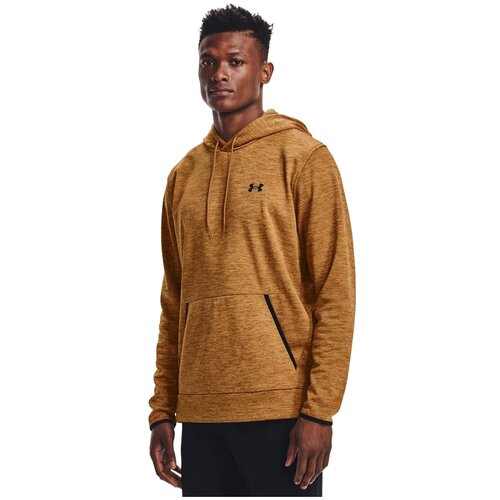 фото Толстовка under armour fleece twist hoodie коричневый md 1357086-277
