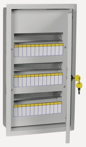 Изображение товара Корпус металлический Iek ЩРв-36 (540х310х120мм) IP31 TITAN 3, MKM14-V-36-30-T