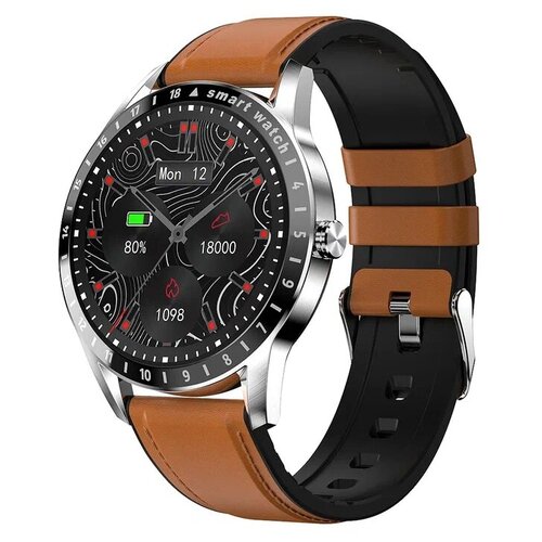 Умные часы KINGWEAR LA10 коричневые для мужчин 549000₽
