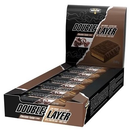 Maxler Double Layer 12 шт 60 гр (Maxler) Шоколад