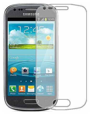 Samsung I8200 Galaxy S III mini VE защитный экран Гидрогель Прозрачный (Силикон) 1 штука