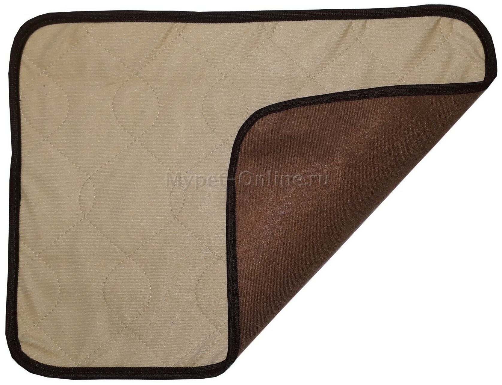 Пеленка многоразовая впитывающая для собак Osso Comfort коричневая 50 х 60 см (1 шт)
