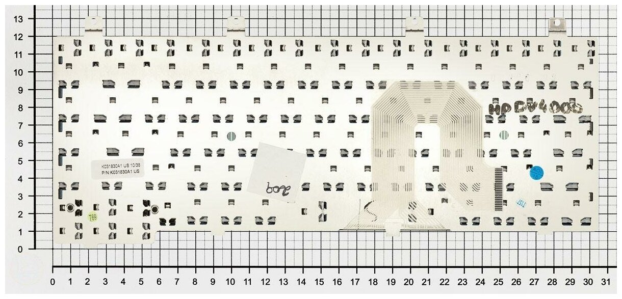 Клавиатура для ноутбука HP MP-03903US-442 черная
