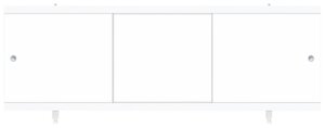 Экран под ванну пластиковый метакам DILETTO 120 см ПВХ панель 4,5 мм белый