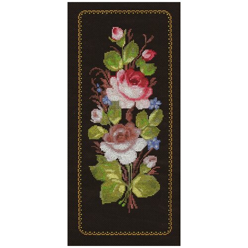 фото Klart набор для вышивания 8-050 жостовские розы 1 шт.