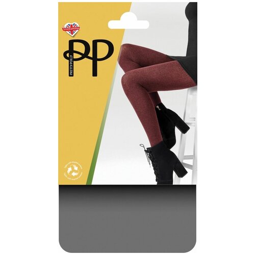 Колготки Pretty Polly, 120 den, размер M-L, красный, бордовый