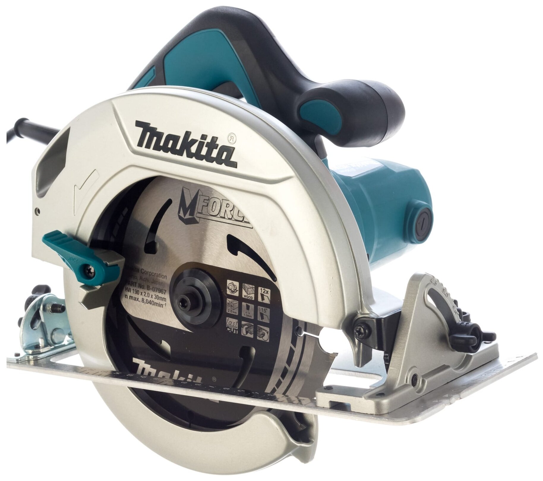 Пила дисковая MAKITA HS7601X1 - фотография № 2