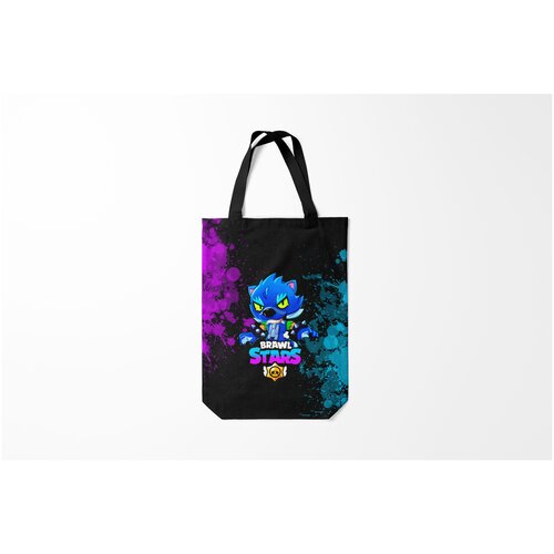 фото Сумка-шоппер / 31х42 см / геймерам / brawl stars leon burnettie