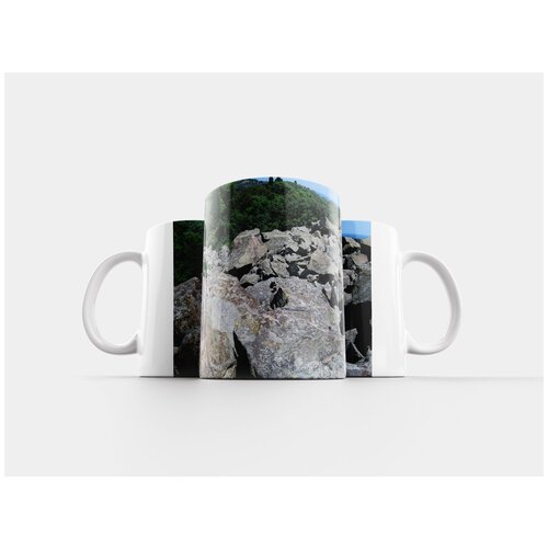 фото Кружка "крым, утро, пейзаж" 320 мл lotsprints