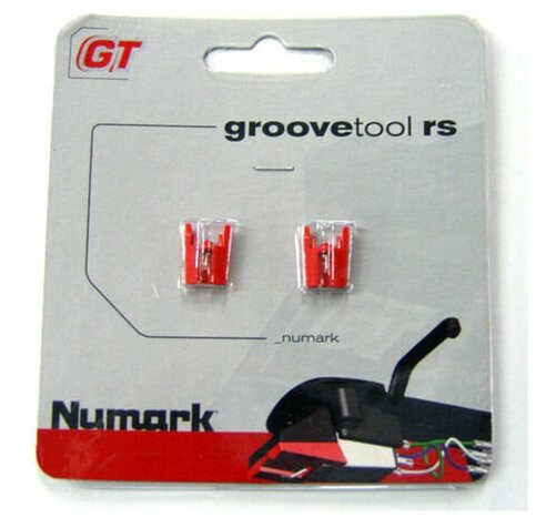 Игла для винилового проигрывателя Numark GTRS Replacement Stylus for Groovetool Twin Pack