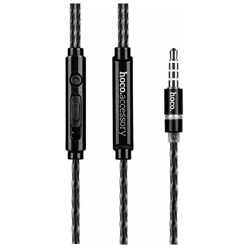 Наушники Hoco M18 проводные вкладыши микрофон jack 35 mm 12 м золотистые 85000₽