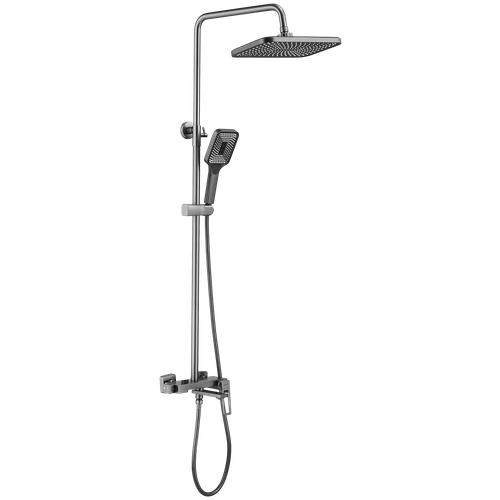 Душевая система Shevanik S6836T, Оружейная сталь