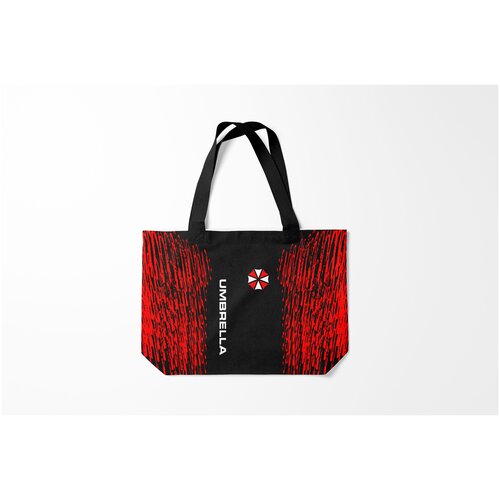 фото Сумка-шоппер / 46х35 см / геймерам / resident evil umbrella corporation. burnettie