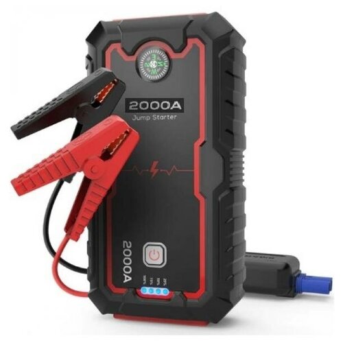 Автомобильный пусковой стартер 22000mAhток старт 1000A пик 2000А дизель 65лгаз 80л 930000₽