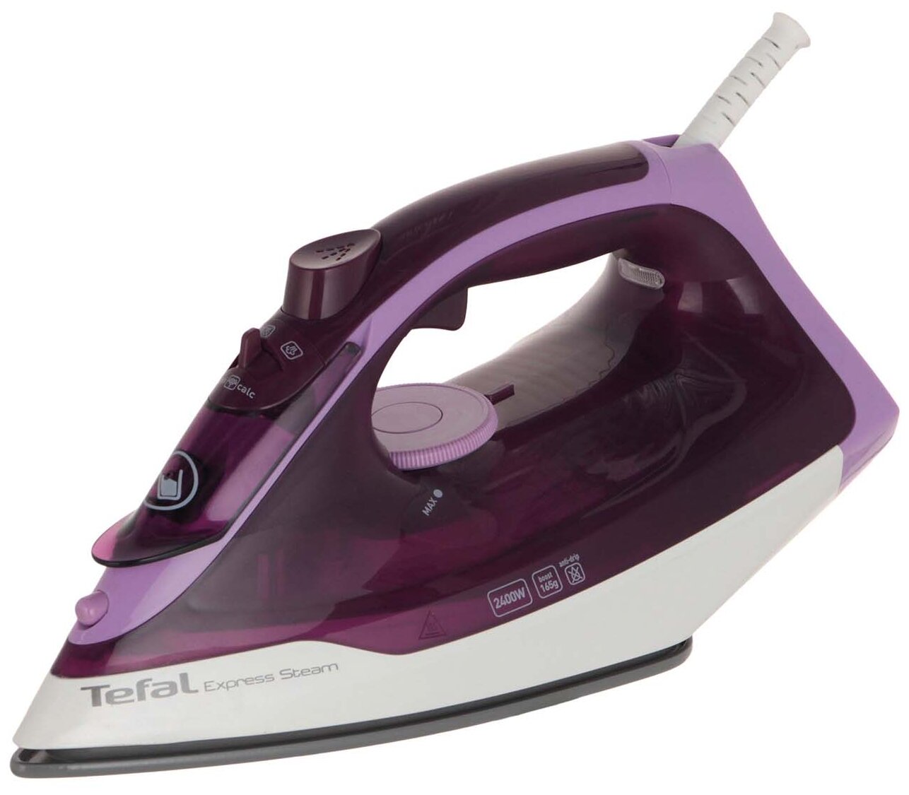 Утюг Tefal FV2836E0 2400Вт, фиолетовый - фотография № 1