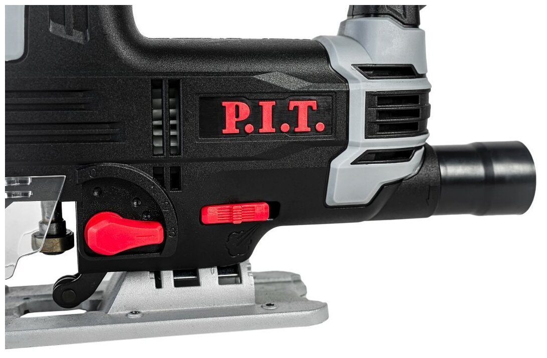 Электролобзик P.I.T. PST90-C1, 900 Вт серый/черный - фотография № 6
