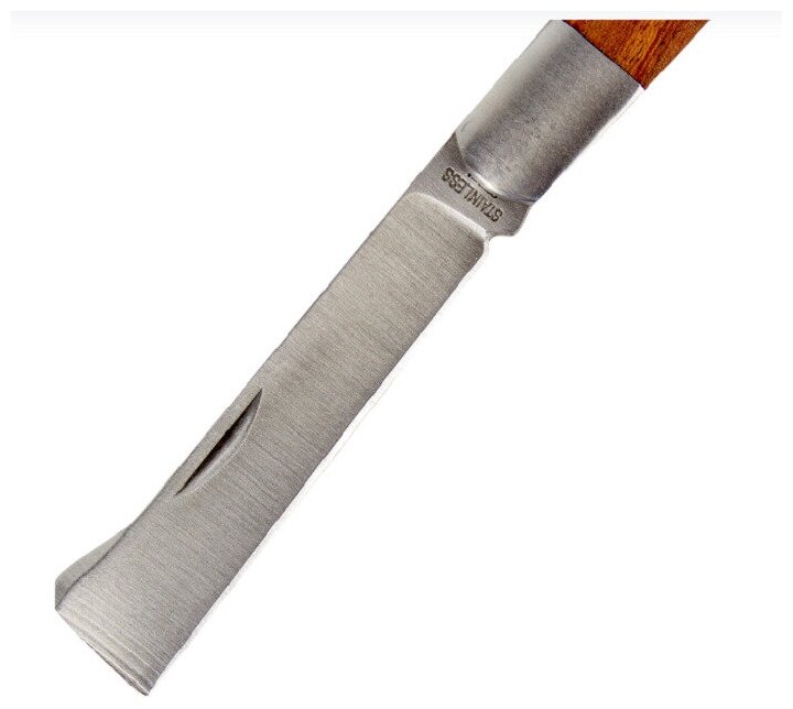 Нож для прививок, деревянная рукоятка - фотография № 3