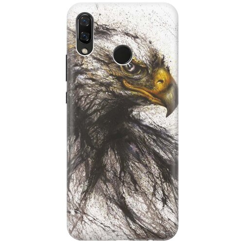 фото Re:pa накладка transparent для huawei nova 3 с принтом "ястреб"