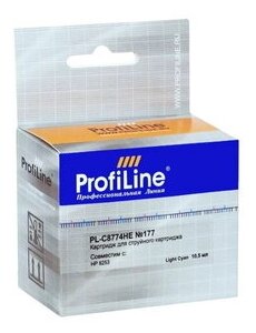 Картридж совместимый ProfiLine PL-C8774HE (PL-74H) для принтеров HP, Light Cyan Светло-Голубой