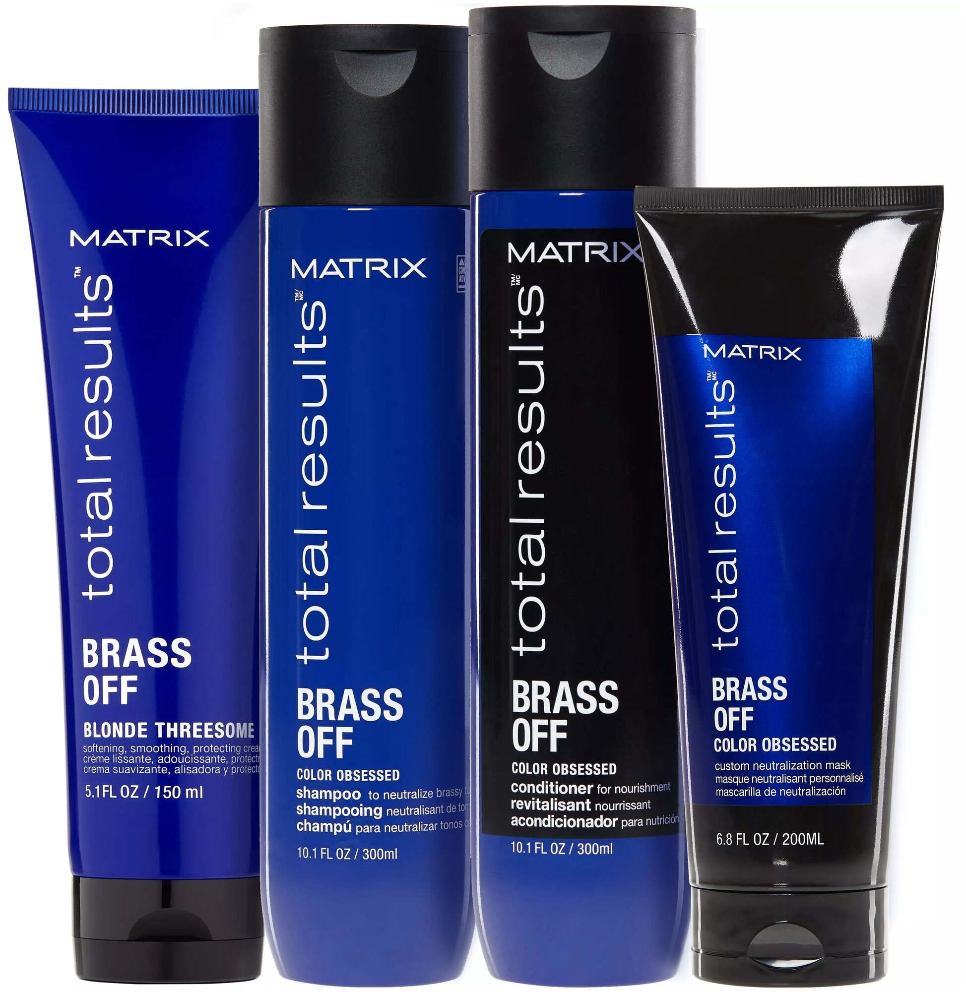 Matrix travel size total results brass off blonde threesome