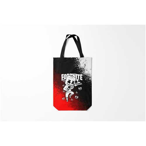 фото Сумка-шоппер / 31х42 см / геймерам / fortnite x marshmello burnettie