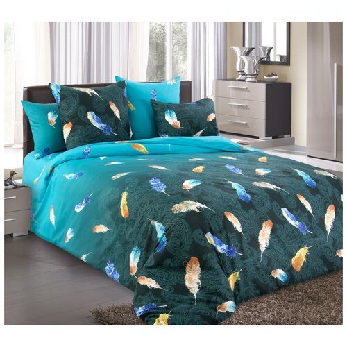 фото Постельное бельё дуновение 1, бязь (2 спальный)н belissimo