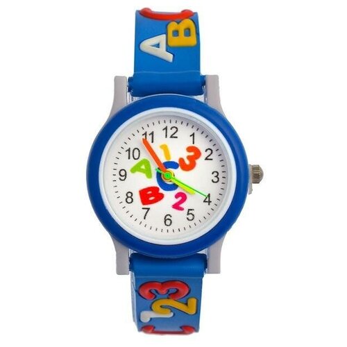 Наручные часы Promarket, корпус пластик, ремешок силикон, синий