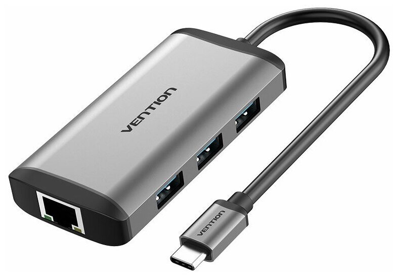 Мультифункциональный хаб Vention USB Type C 6 в 1 CNCHB